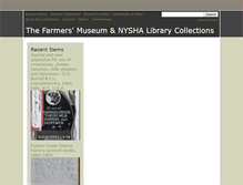 Tablet Screenshot of collections.nysha.org